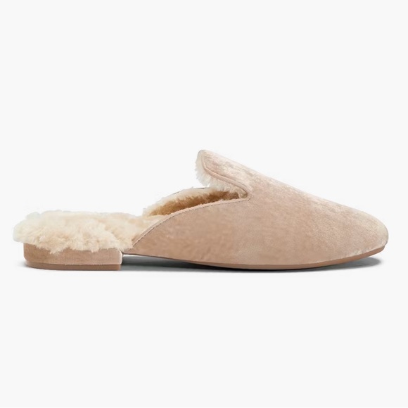 Birdies - The Phoebe - Emerald Faux Fur Slippers - Picture 3 of 11